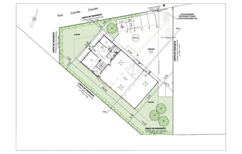 Location d'entrepôt de 358 m² à Saran - 45770 plan - 1