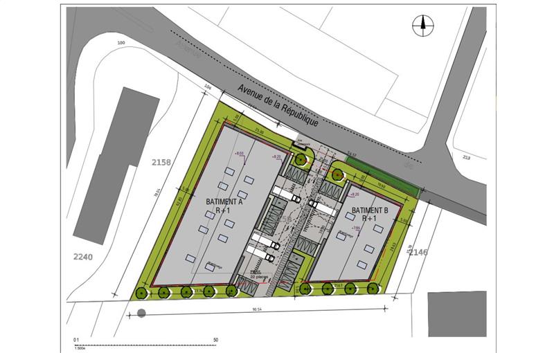 Location d'entrepôt de 2 526 m² à Seclin - 59113 plan - 1