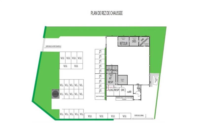 Location d'entrepôt de 892 m² à Seclin - 59113 plan - 1