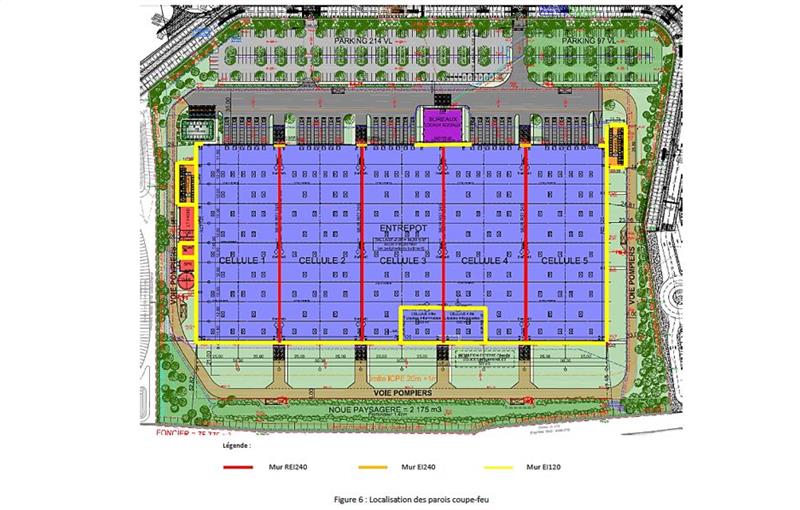 Location d'entrepôt de 6 279 m² à Servon - 77170 plan - 1