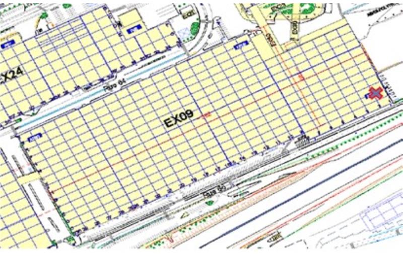 Location d'entrepôt de 52 996 m² à Sochaux - 25600 plan - 1