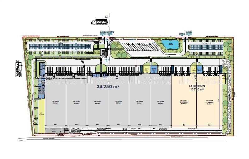 Location d'entrepôt de 48 593 m² à Strasbourg - 67000 plan - 1