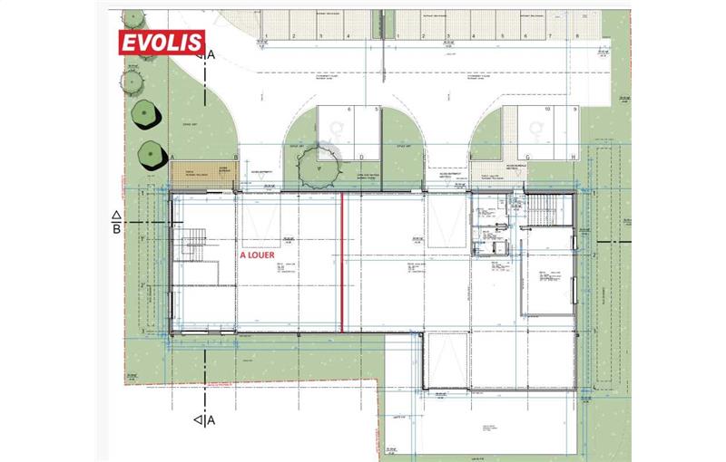 Location d'entrepôt de 280 m² à Taillades - 84300 plan - 1