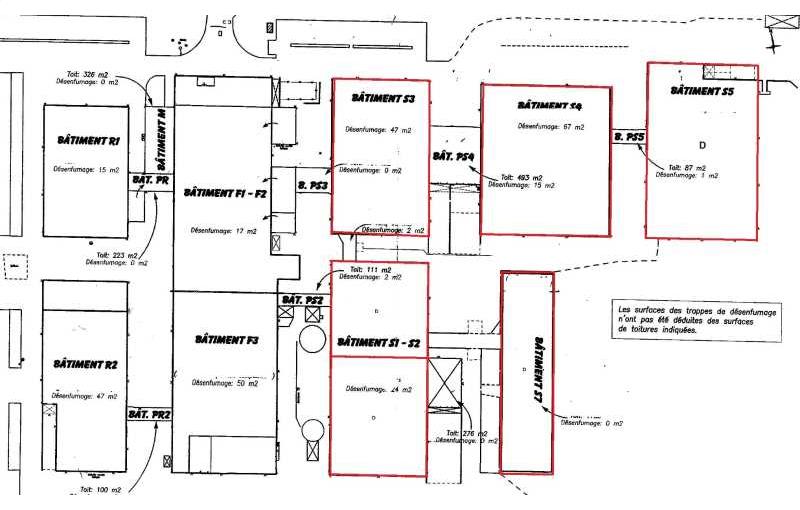 Location d'entrepôt de 1 435 m² à Tarascon - 13150 plan - 1