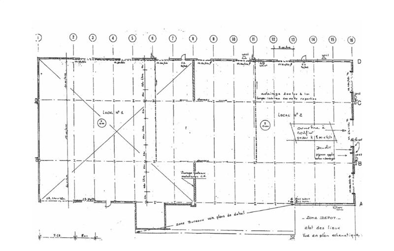 Location d'entrepôt de 3 196 m² à Toulouse - 31000 plan - 1