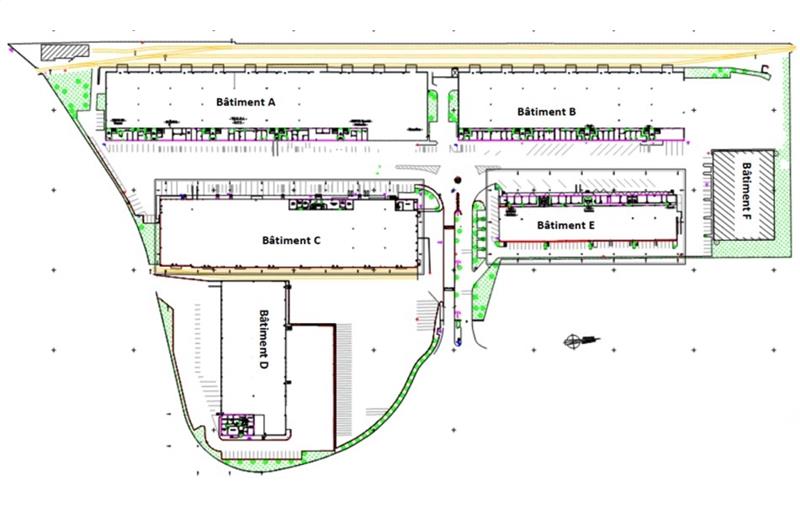 Location d'entrepôt de 1 600 m² à Toulouse - 31000 plan - 1