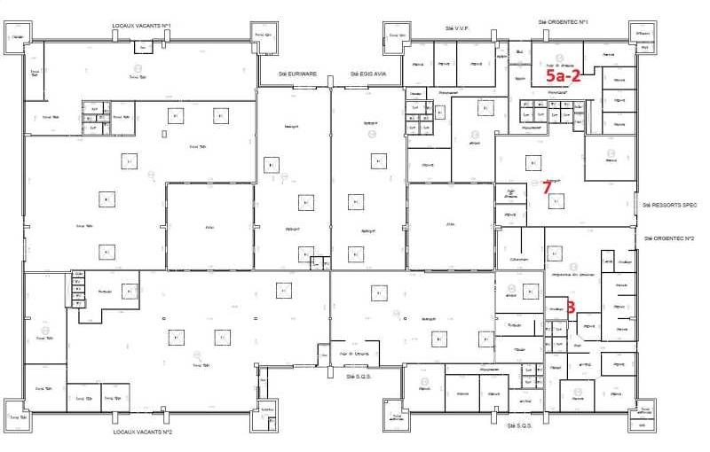 Location d'entrepôt de 784 m² à Trappes - 78190 plan - 1