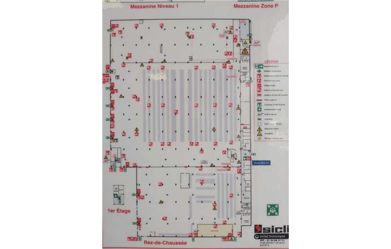 Location d'entrepôt de 24 850 m² à Trappes - 78190 plan - 1