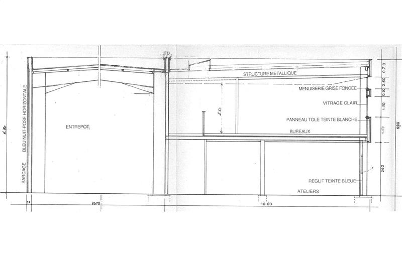 Location d'entrepôt de 3 384 m² à Tremblay-en-France - 93290 plan - 1