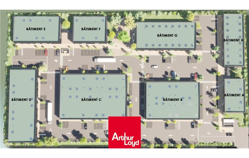 Location d'entrepôt de 761 m² à Trévoux - 01600 plan - 1