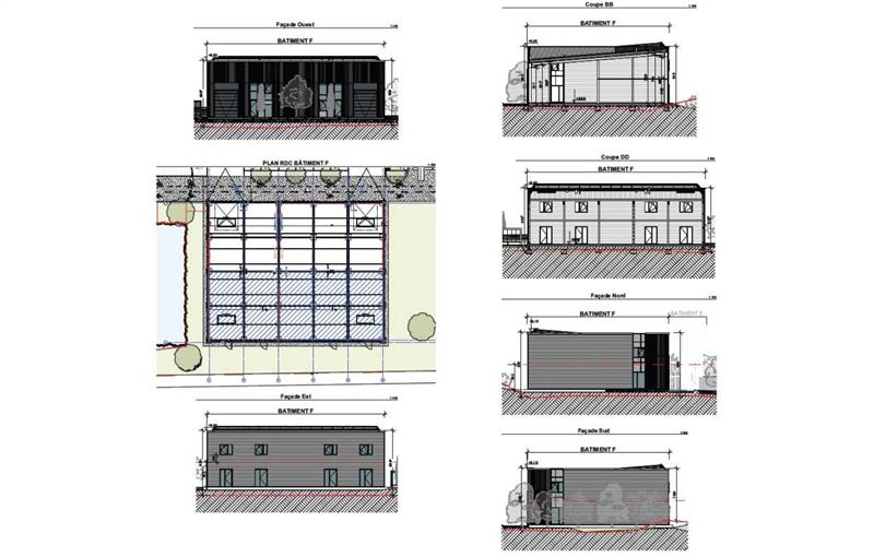 Location d'entrepôt de 761 m² à Trévoux - 01600 plan - 1