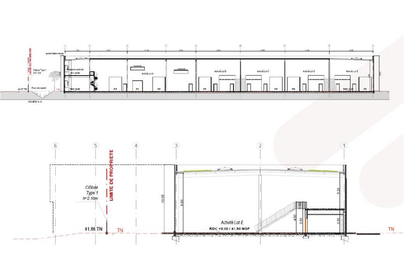 Location d'entrepôt de 698 m² à Vaires-sur-Marne - 77360 plan - 1