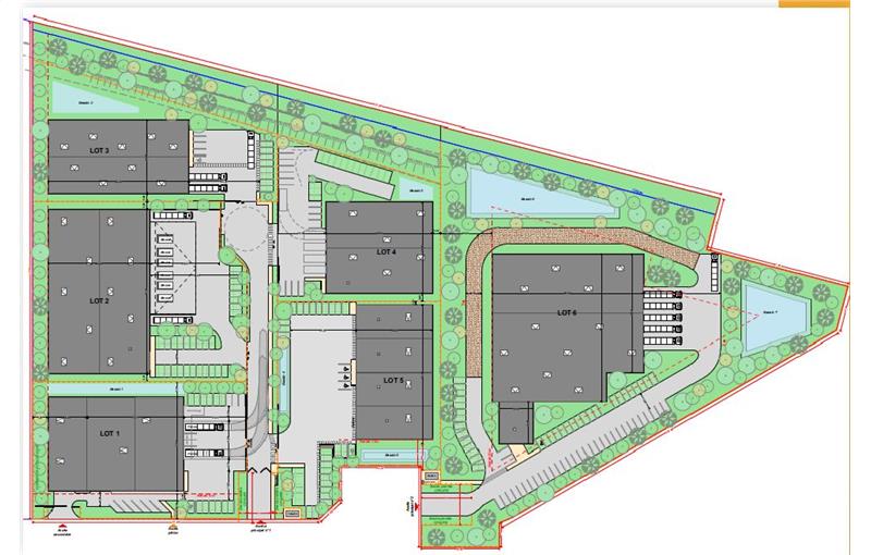 Location d'entrepôt de 1 675 m² à Vaires-sur-Marne - 77360 plan - 1