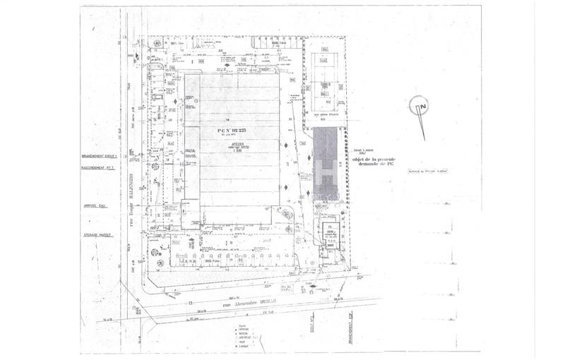 Location d'entrepôt de 480 m² à Vaulx-en-Velin - 69120 plan - 1