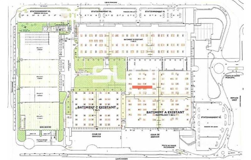 Location d'entrepôt de 6 655 m² à Vaulx-Milieu - 38090 plan - 1