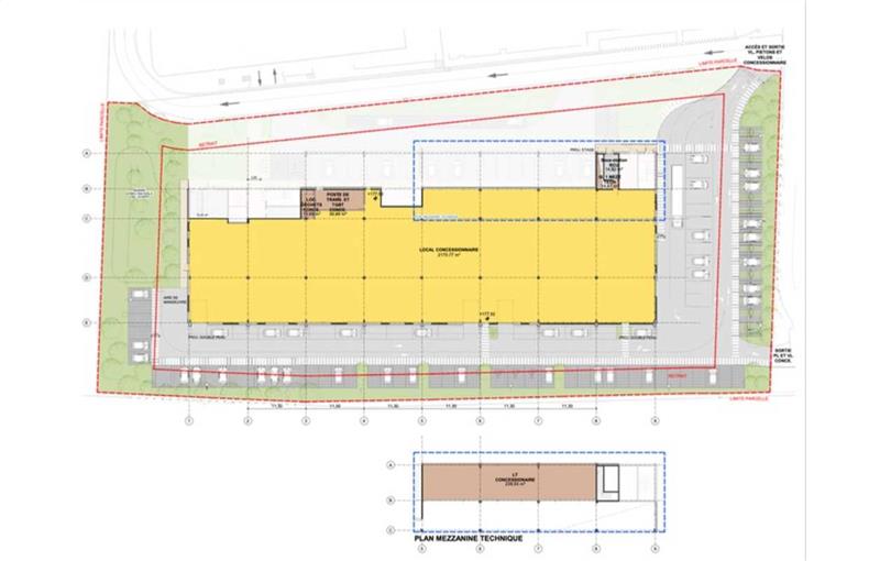 Location d'entrepôt de 3 000 m² à Vélizy-Villacoublay - 78140 plan - 1