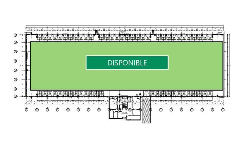 Location d'entrepôt de 5 637 m² à Vémars - 95470 plan - 1