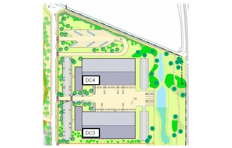 Location d'entrepôt de 2 000 m² à Vémars - 95470 plan - 1