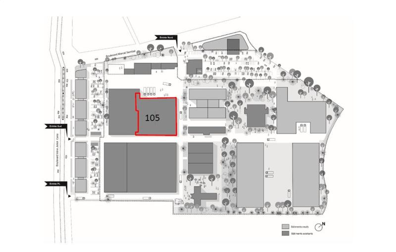 Location d'entrepôt de 16 986 m² à Vénissieux - 69200 plan - 1