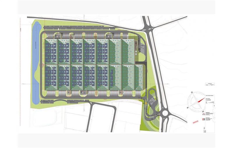 Location d'entrepôt de 83 161 m² à Vierzon - 18100 plan - 1