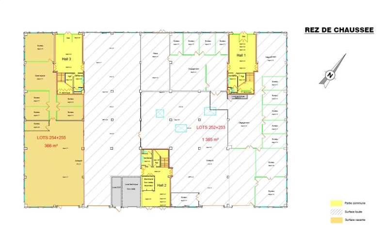 Location d'entrepôt de 1 347 m² à Villebon-sur-Yvette - 91140 plan - 1