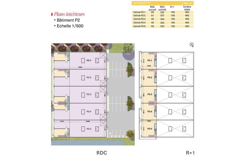 Location d'entrepôt de 1 972 m² à Villebon-sur-Yvette - 91140 plan - 1