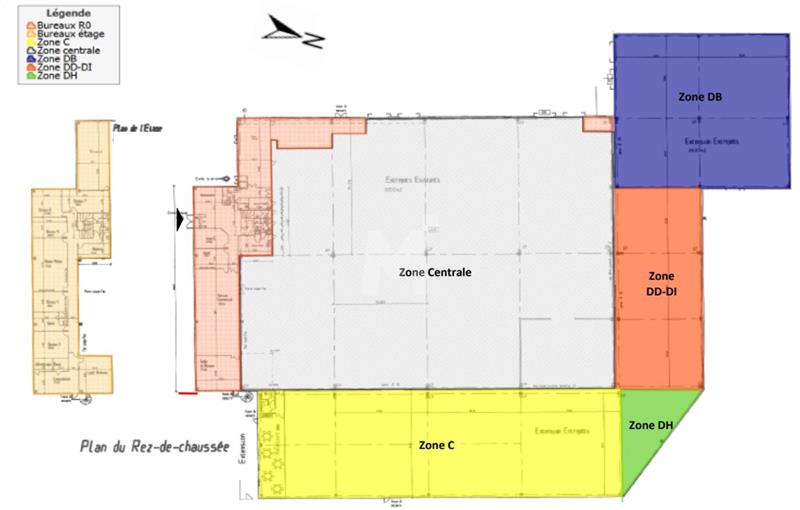 Location d'entrepôt de 6 807 m² à Villebon-sur-Yvette - 91140 plan - 1