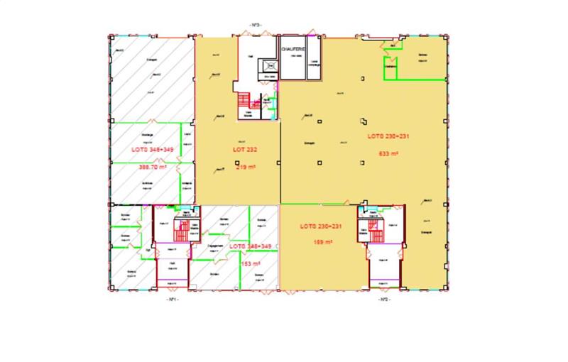 Location d'entrepôt de 1 591 m² à Villebon-sur-Yvette - 91140 plan - 1