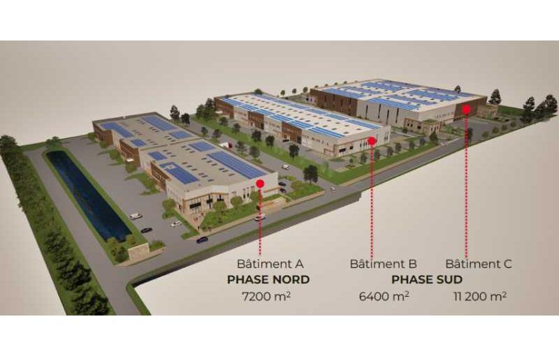 Location d'entrepôt de 20 600 m² à Villefontaine - 38090 plan - 1