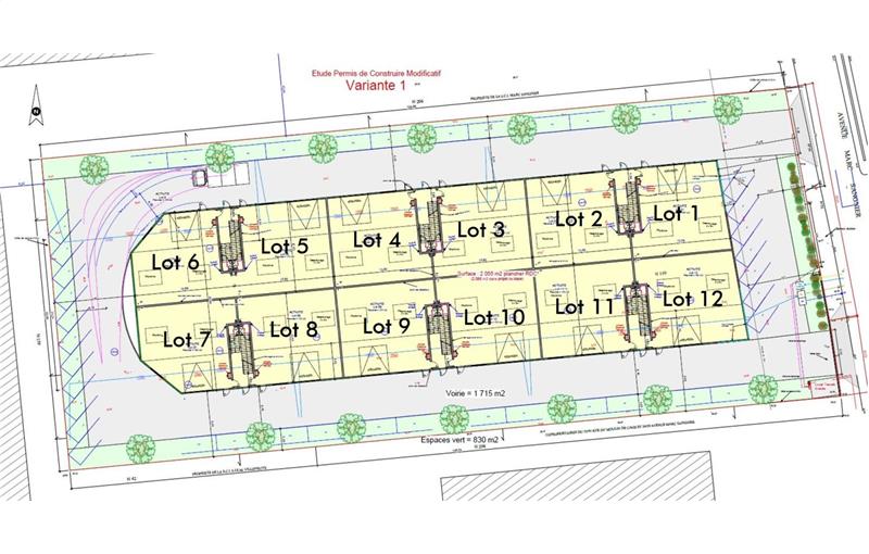 Location d'entrepôt de 700 m² à Villeneuve-la-Garenne - 92390 plan - 1