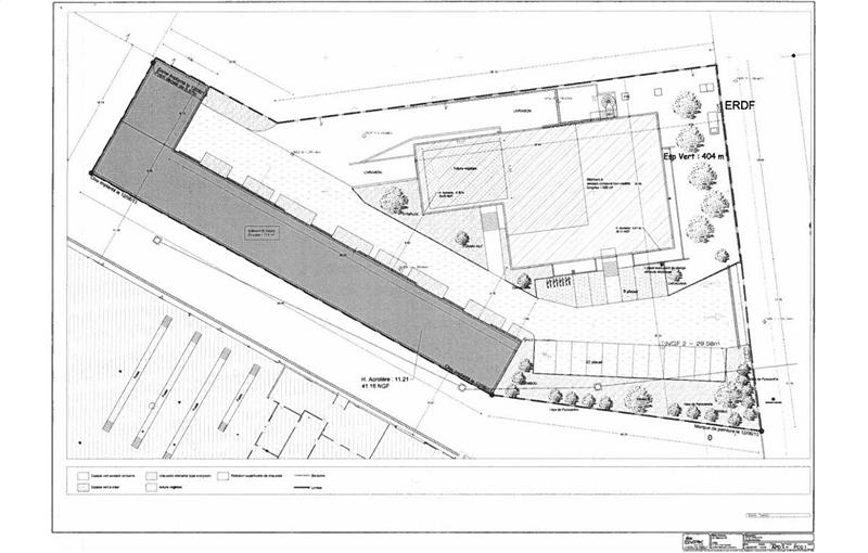 Location d'entrepôt de 1 360 m² à Villeneuve-la-Garenne - 92390 plan - 1