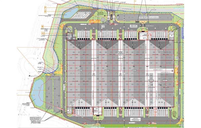 Location d'entrepôt de 38 623 m² à Villenoy - 77124 plan - 1