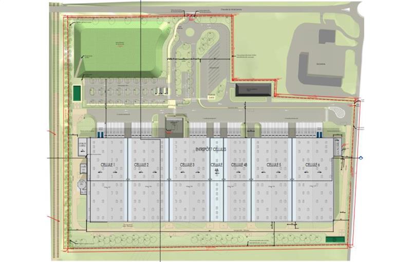 Location d'entrepôt de 37 700 m² à Villers-Bretonneux - 80800 plan - 1