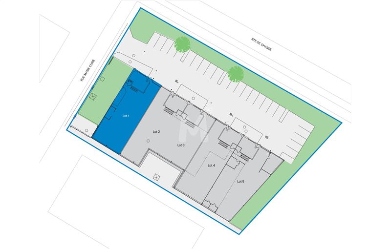 Location d'entrepôt de 257 m² à Villiers-sur-Orge - 91700 plan - 1