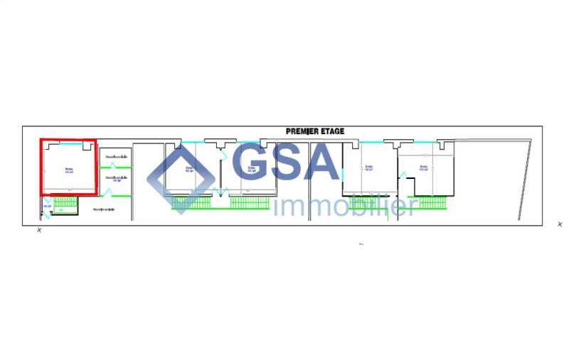 Location d'entrepôt de 257 m² à Villiers-sur-Orge - 91700 plan - 1