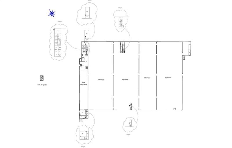 Location d'entrepôt de 25 715 m² à Vimy - 62580 plan - 1