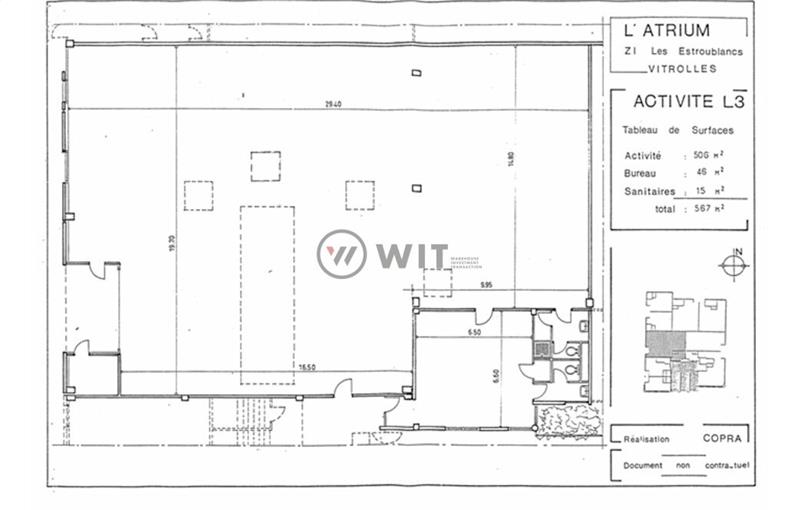 Location d'entrepôt de 567 m² à Vitrolles - 13127 photo - 1