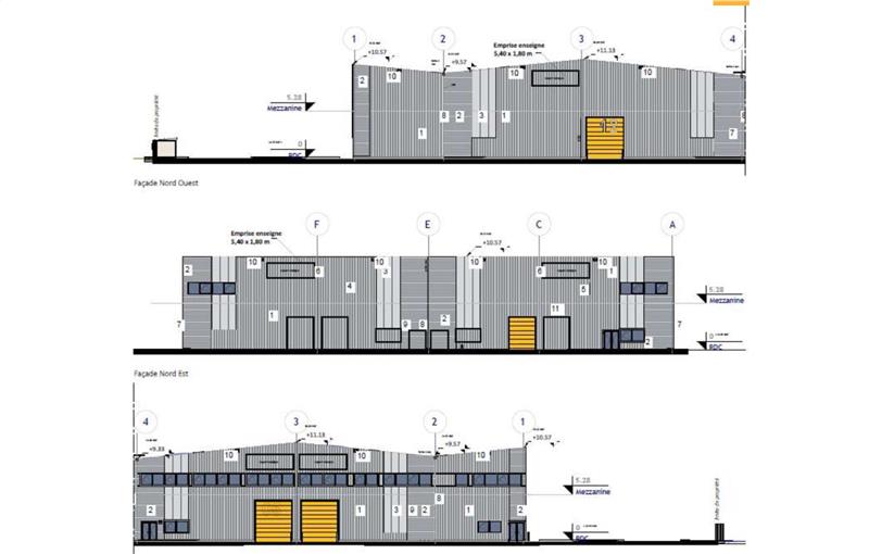 Location d'entrepôt de 2 754 m² à Wattrelos - 59150 plan - 1