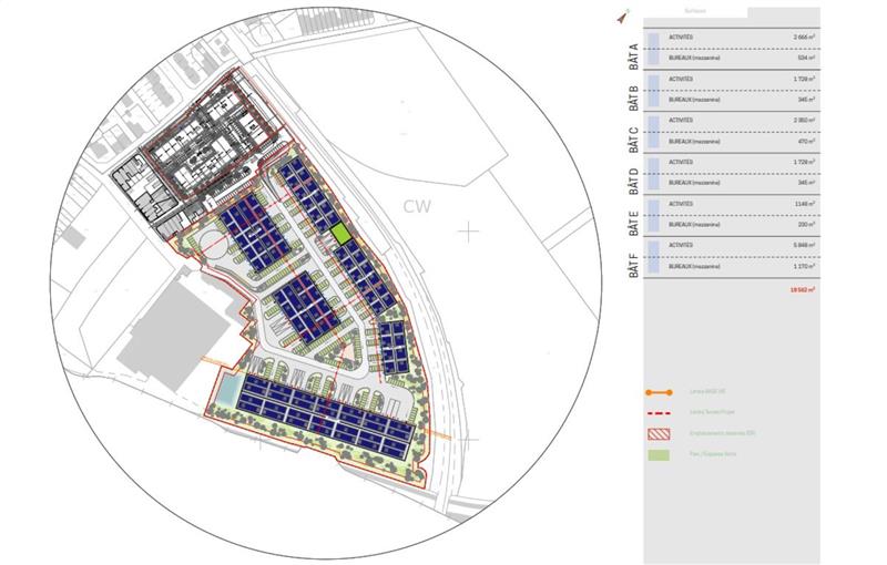 Location d'entrepôt de 11 544 m² à Wattrelos - 59150 plan - 1