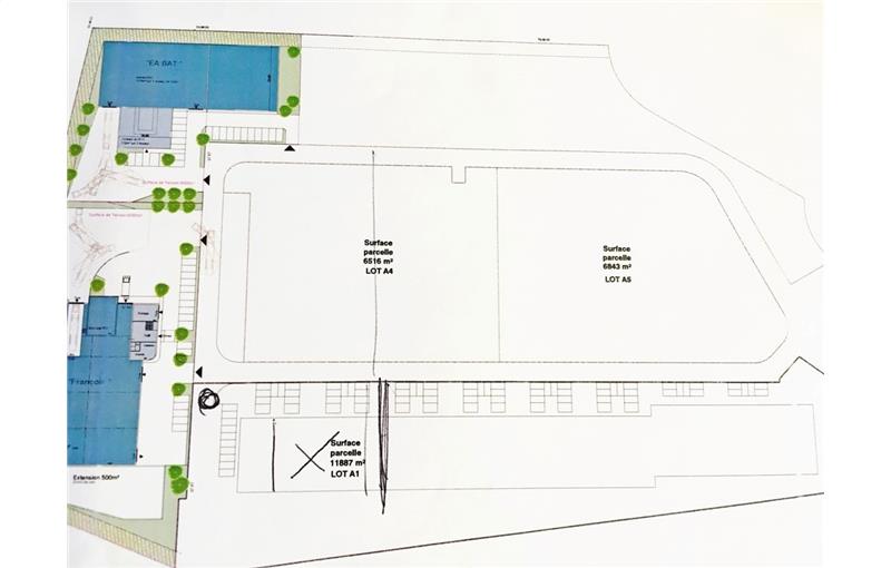 Location de terrain de 13 359 m² à Le Thillay - 95500 plan - 1