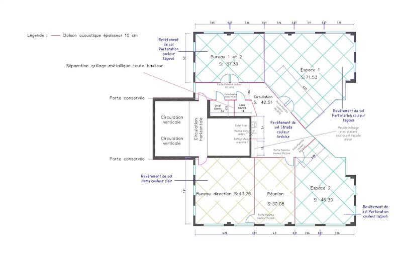 Achat de bureau de 280 m² à Biot - 06410 plan - 1