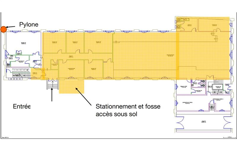 Bureau à acheter de 1 763 m² à Bordeaux - 33000 plan - 1