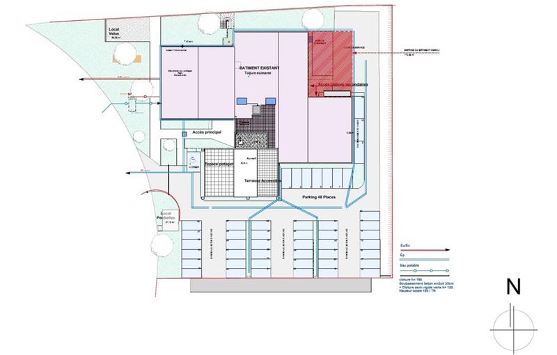 Vente de bureau de 1 477 m² à Bron - 69500 plan - 1