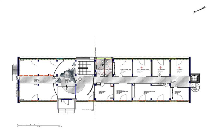 Bureau à acheter de 1 239 m² à Caluire-et-Cuire - 69300 plan - 1