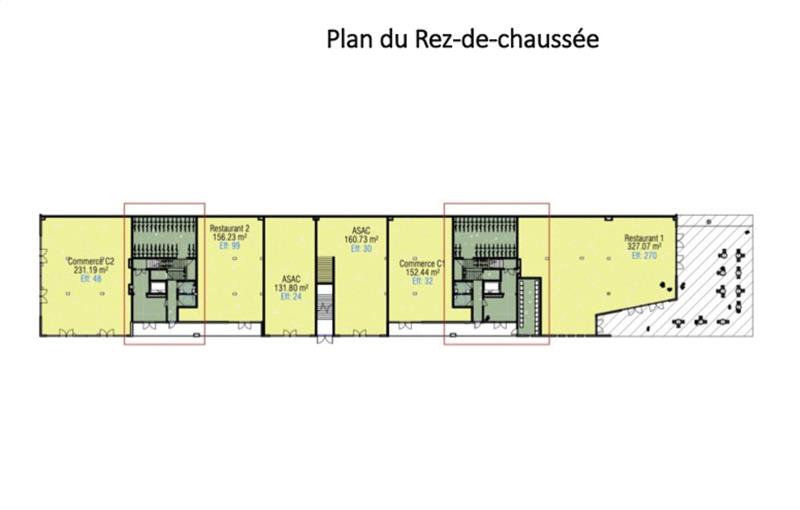 Bureau à vendre de 6 282 m² à Carquefou - 44470 plan - 1