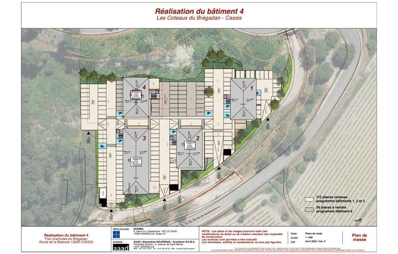 Bureau à vendre de 266 m² à Cassis - 13260 plan - 1