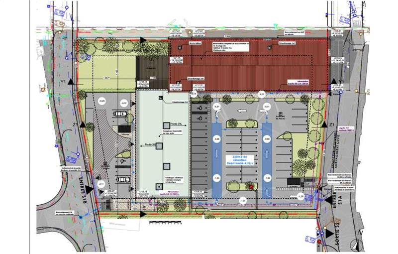 Bureau à acheter de 650 m² à Chaponost - 69630 plan - 1