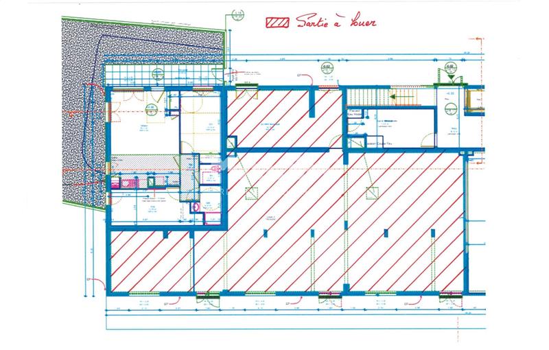 Vente de bureau de 222 m² à Charvieu-Chavagneux - 38230 plan - 1