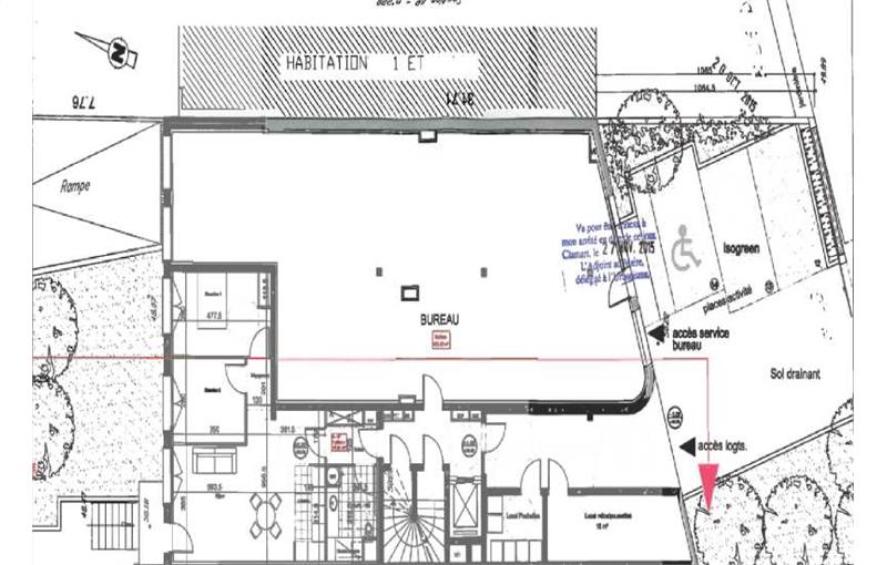 Vente de bureau de 171 m² à Clamart - 92140 plan - 1