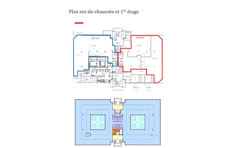 Bureau à acheter de 4 701 m² à Colombes - 92700 plan - 1